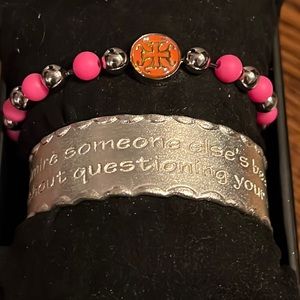 NIB RUSTIC CUFF bracelet set